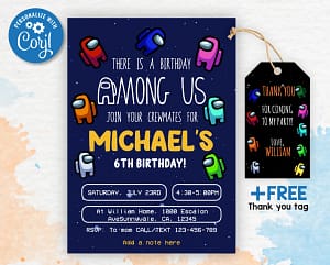 what information do you put on a birthday invitation