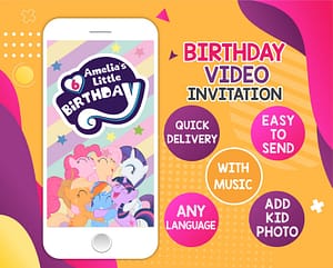 My Little Pony Invitation