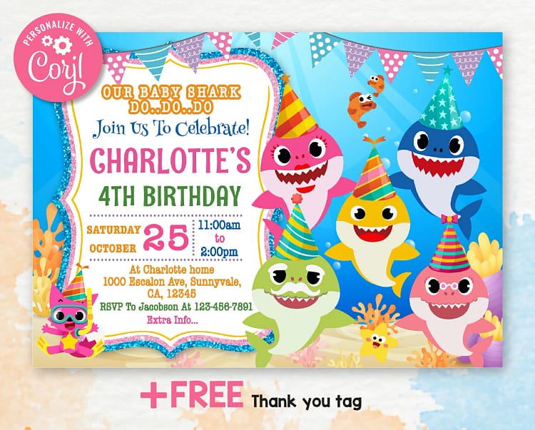 encanto birthday invites
