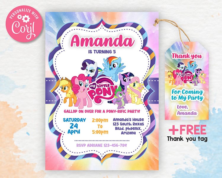 is it acceptable to include what gift you would like in a birthday party invitation